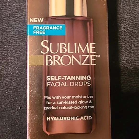 NEW in box Loreal Sublime Bronze self tanning facial drops - Picture 3 of 9